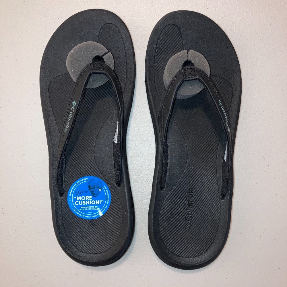 NWT Women's Columbia™ Flip Flop in Black 🖤
